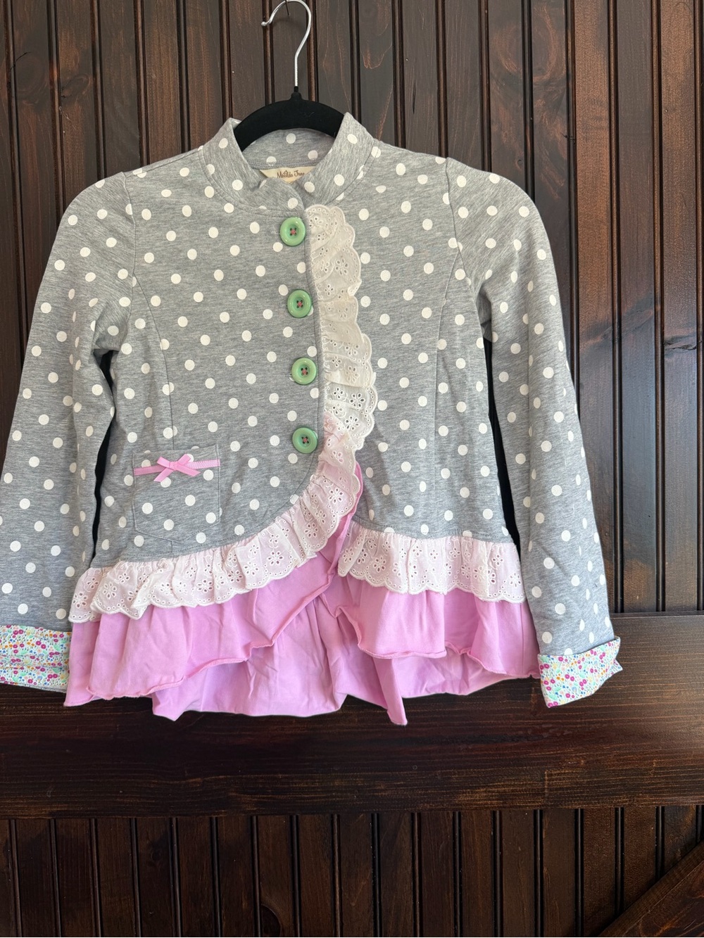 Lead the Way Ruffle Jacket by Matilda Jane